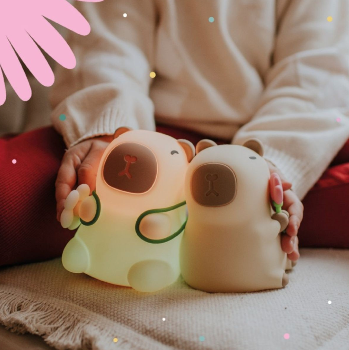 Nachtlamp Kapibara Tourist - Mary's