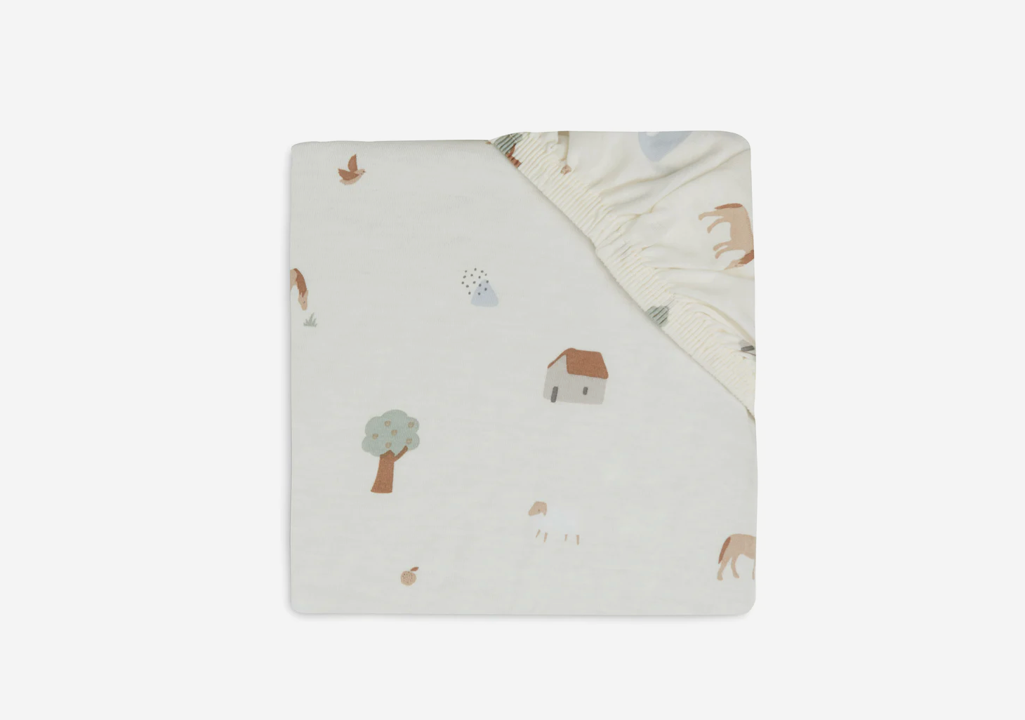 Waskussenhoes Jersey 50x70cm - Farm - Jollein