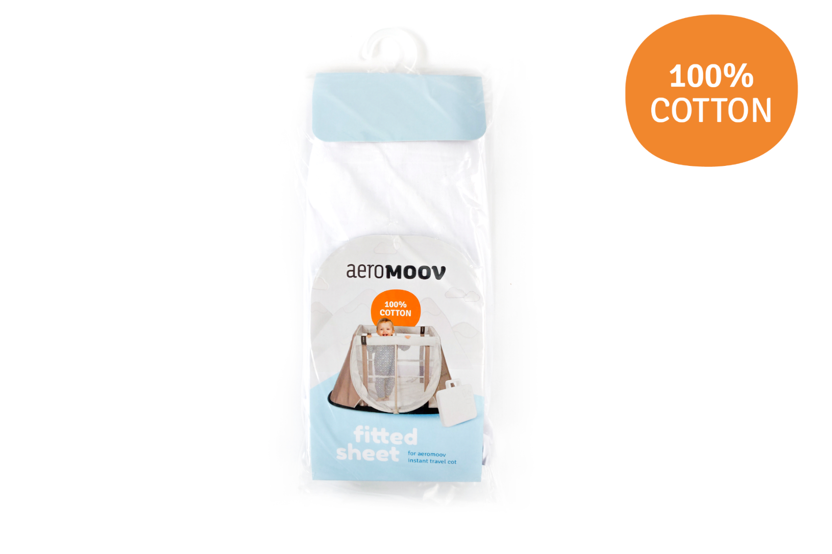 Hoeslaken reisbedje Aeromoov