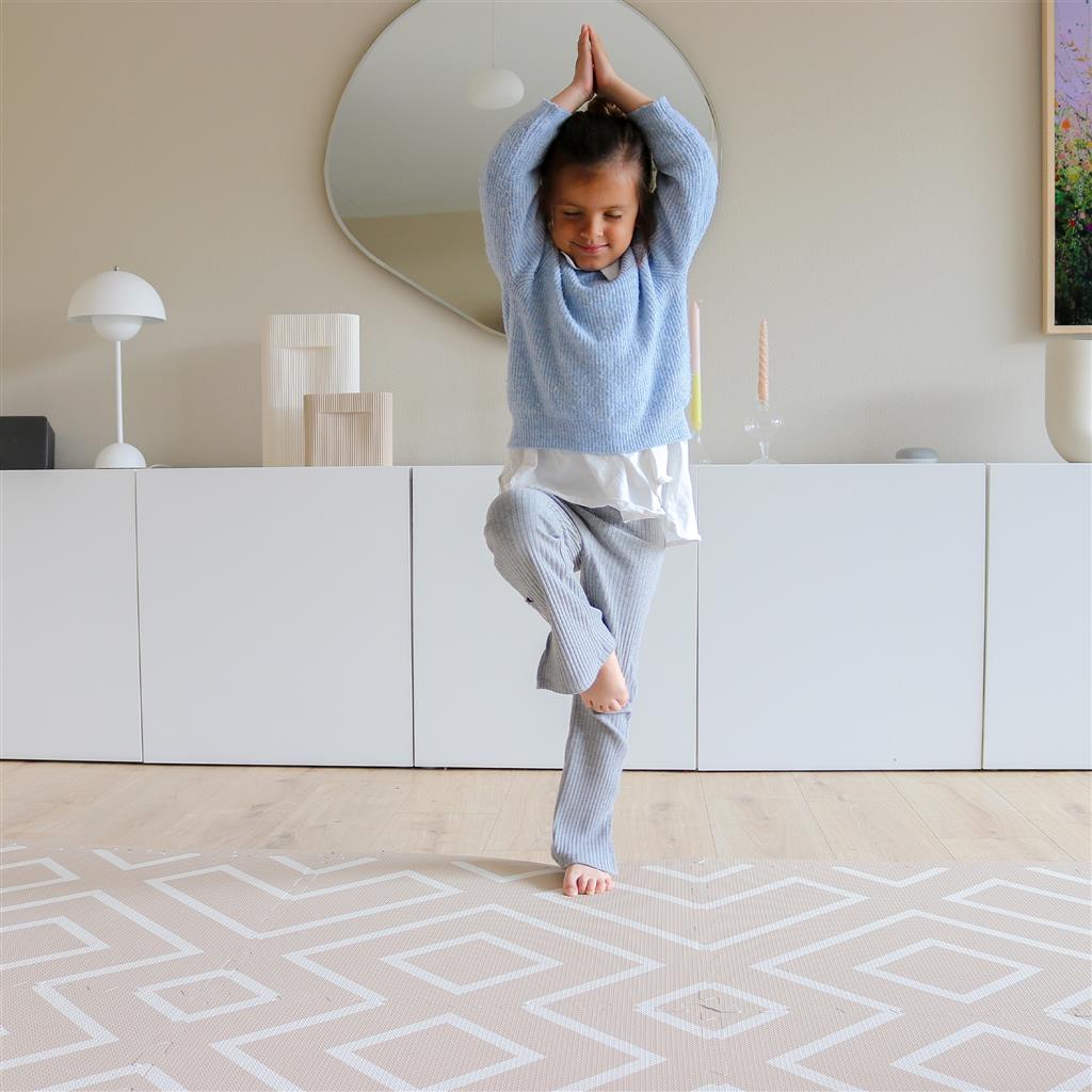 Eeveve Puzzelmat modern blocks - desert sand