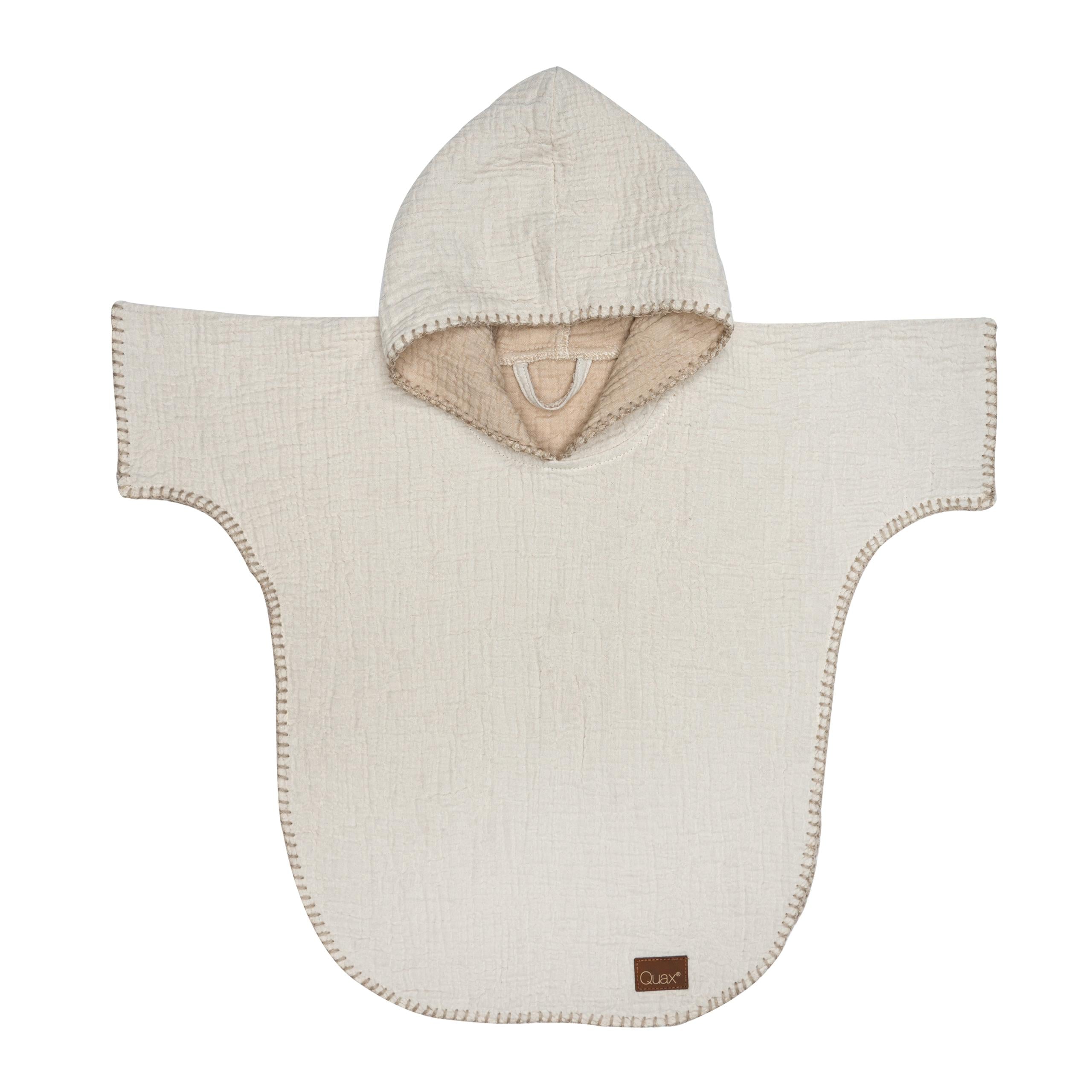 Muslin Poncho - kids - Natural Collection - Clay