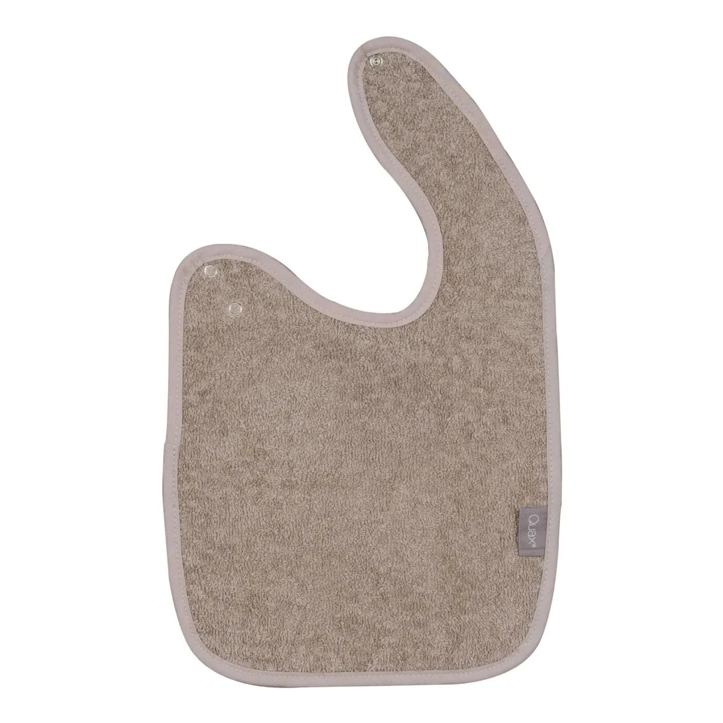Slabbetje medium - Badstof - Stone kleur - Quax