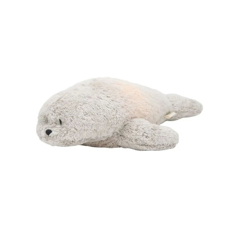 Moonie Knuffel The Humming Seal Gray Natur 2.0