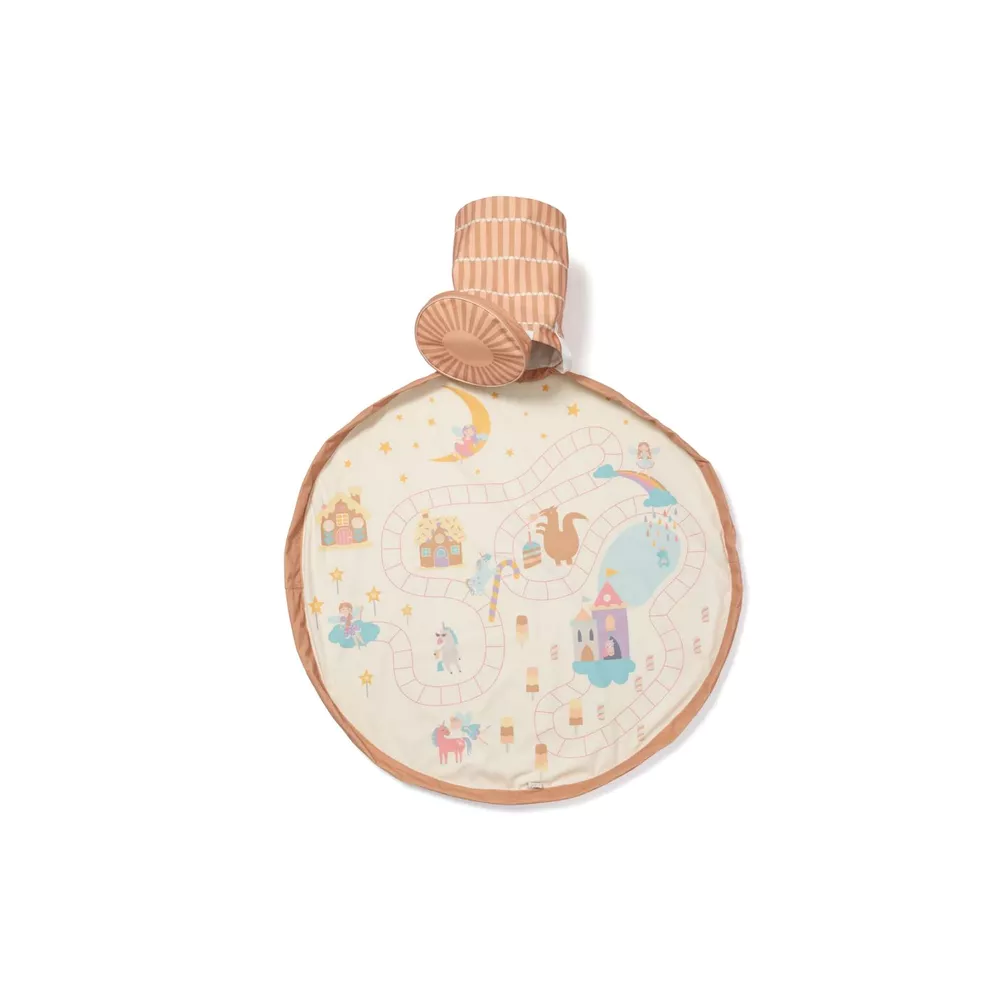 Play & Go Speelmat-Opbergzak Fairyworld Dusty Rose 140 cm