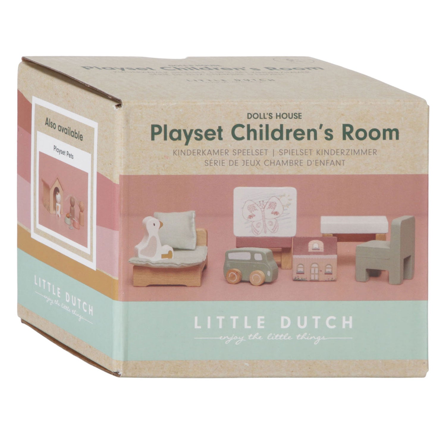 Poppenhuis Aanvulset - kinderkamer - Little Dutch