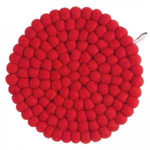 Potonderzetter L rond D25cm Red - Aveva