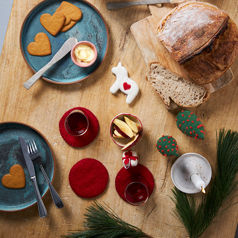 Little hangings Dala Horse White - Aveva