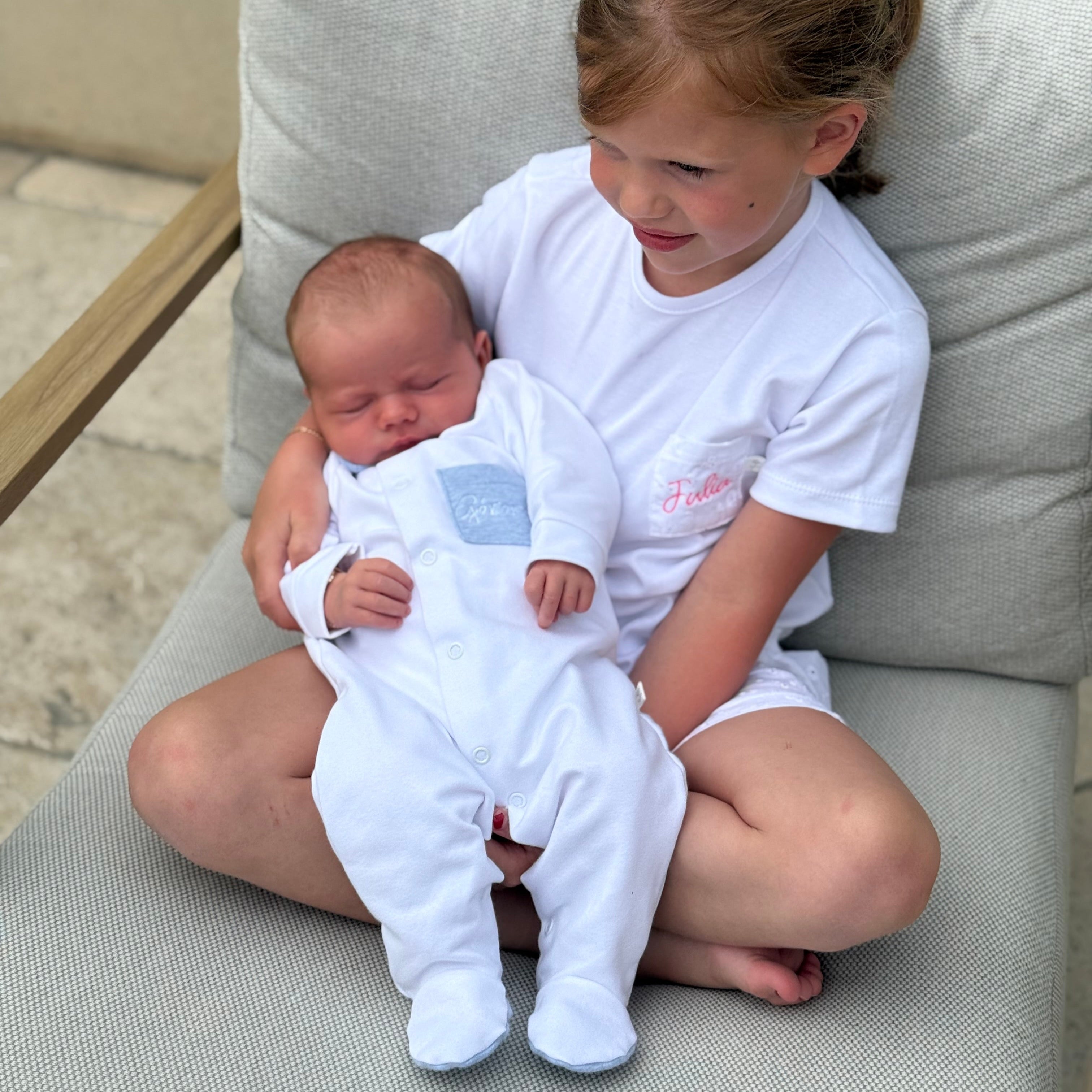 Pyjama wit - Coralie