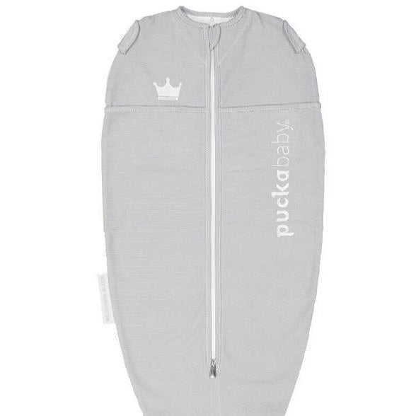Puckababy Mini (3-6M) - Grey Stripe
