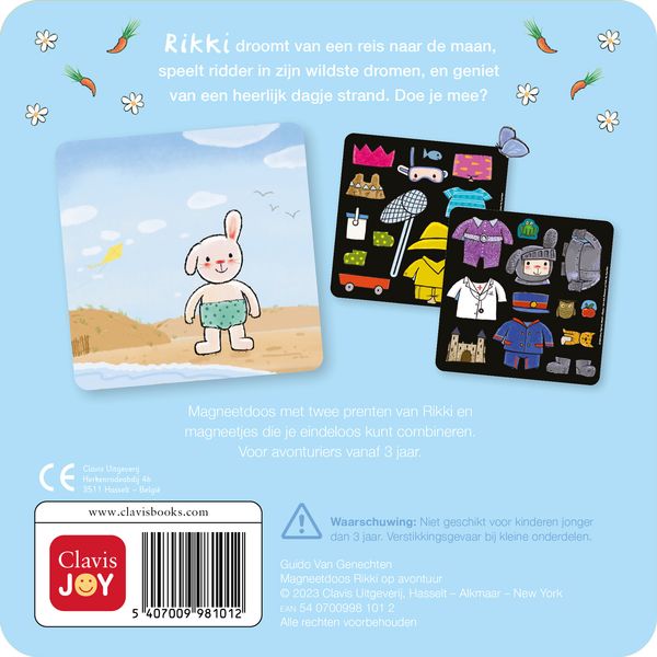 Magneetdoos Rikki op avontuur