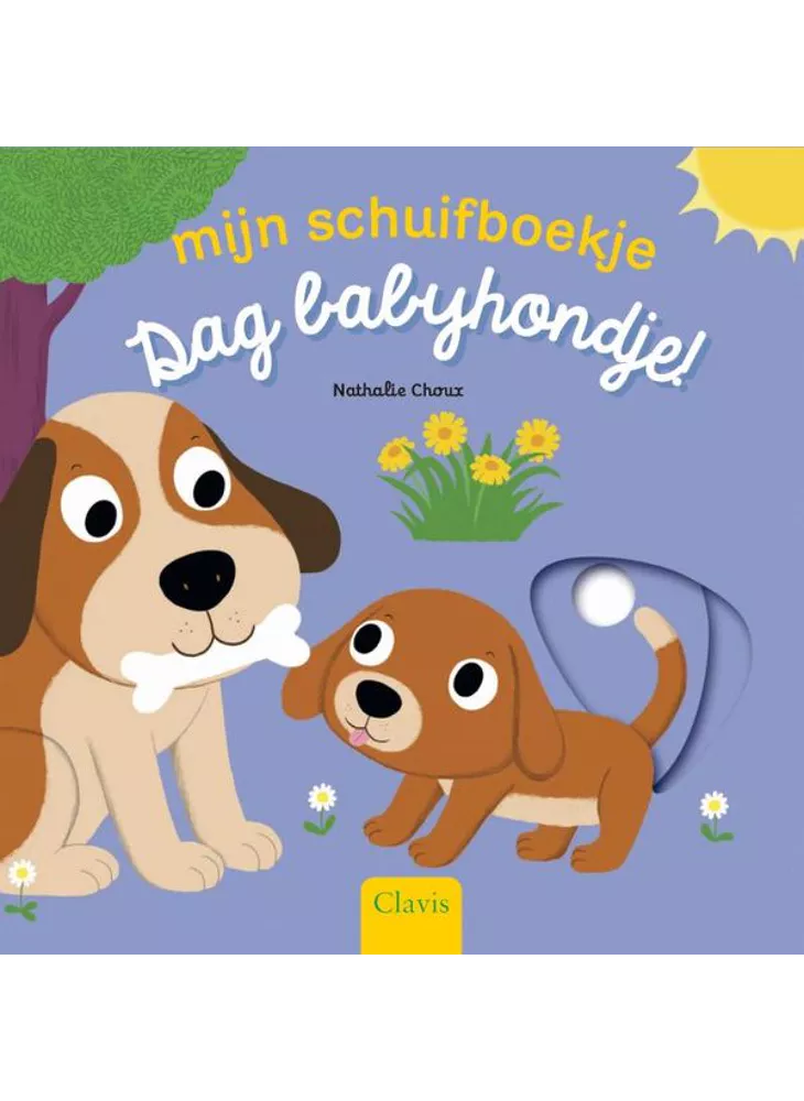 Boekje - Mijn schuifboekje - Dag babyhondje!