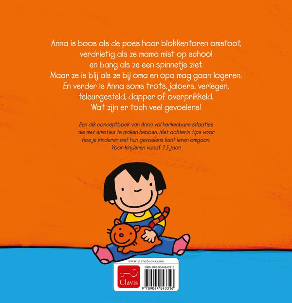 Boekje - Anna's grote emotieboek
