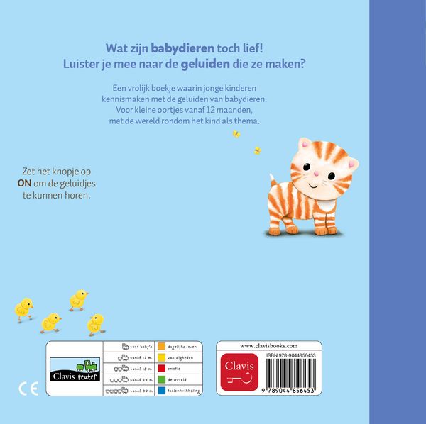 Geluidenboekje - Babydieren