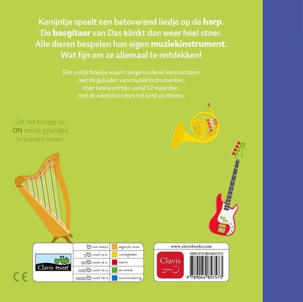 Geluidenboekje - Nog meer instrumenten van dichtbij