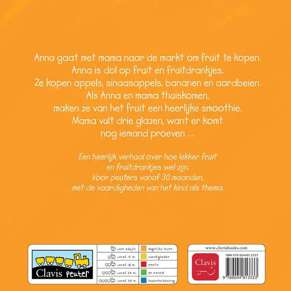 Boekje - Anna eet graag fruit