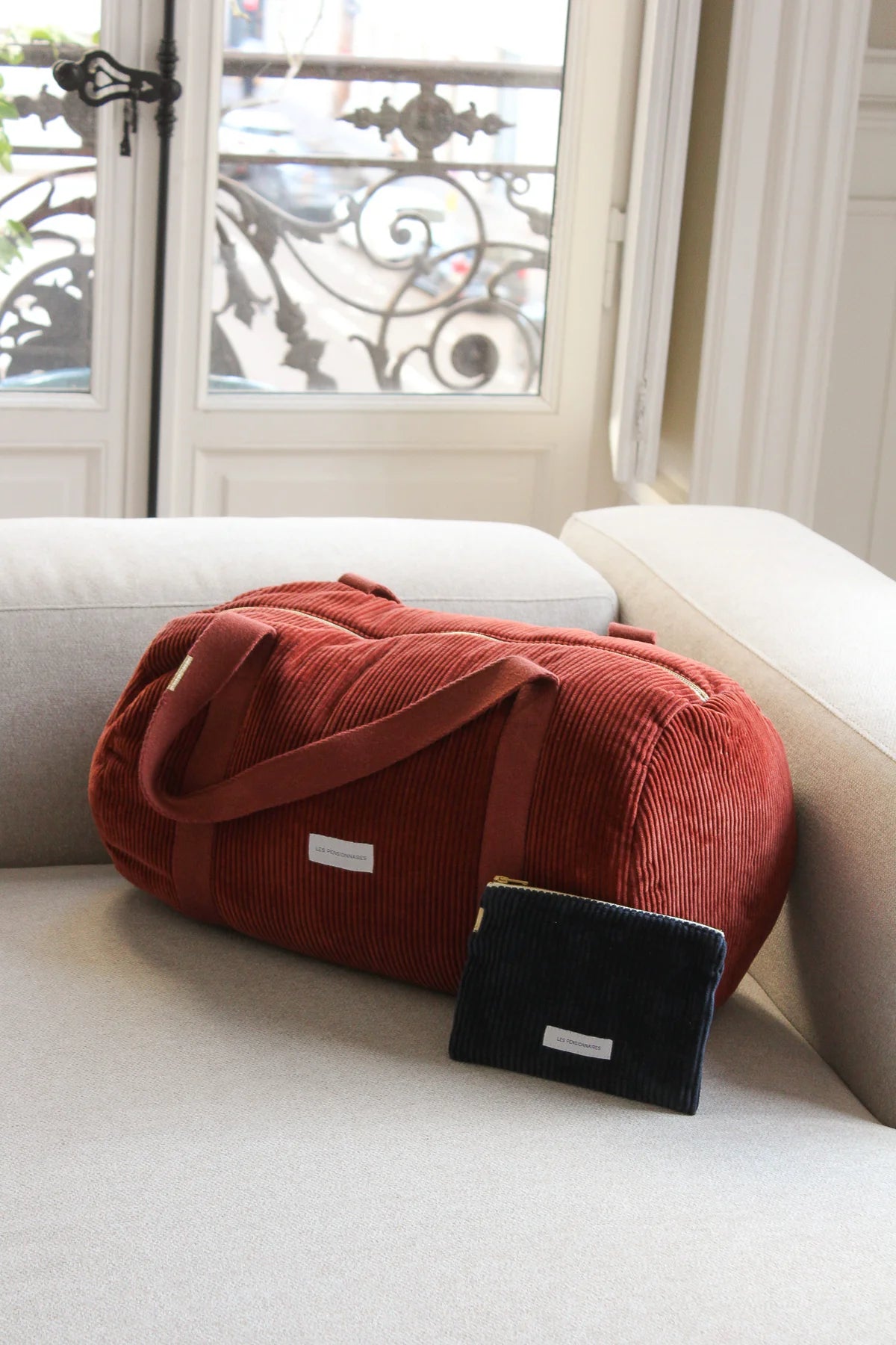 Weekendtas corduroy - Les Pensionnaires