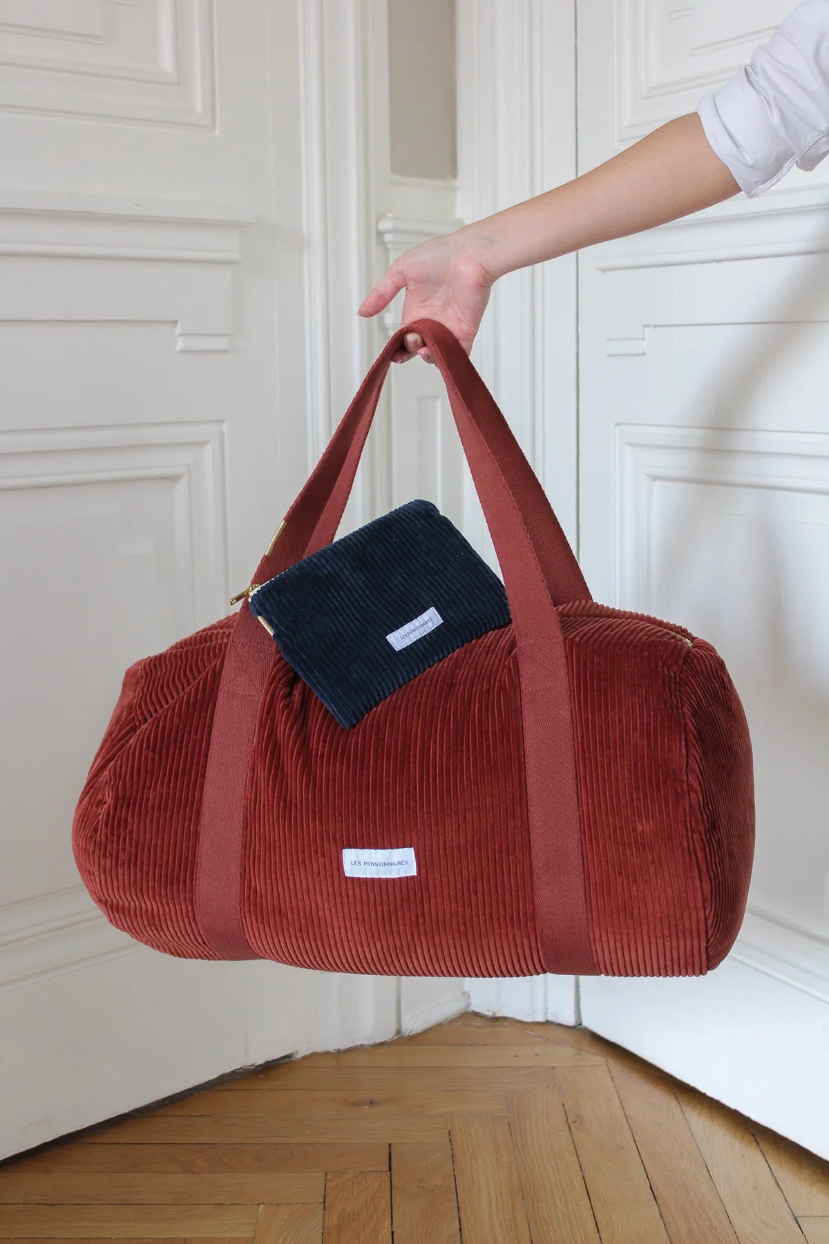 Weekendtas corduroy - Les Pensionnaires