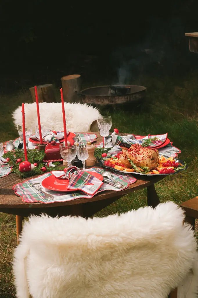 Placemats Highland Snow (Set van 2)