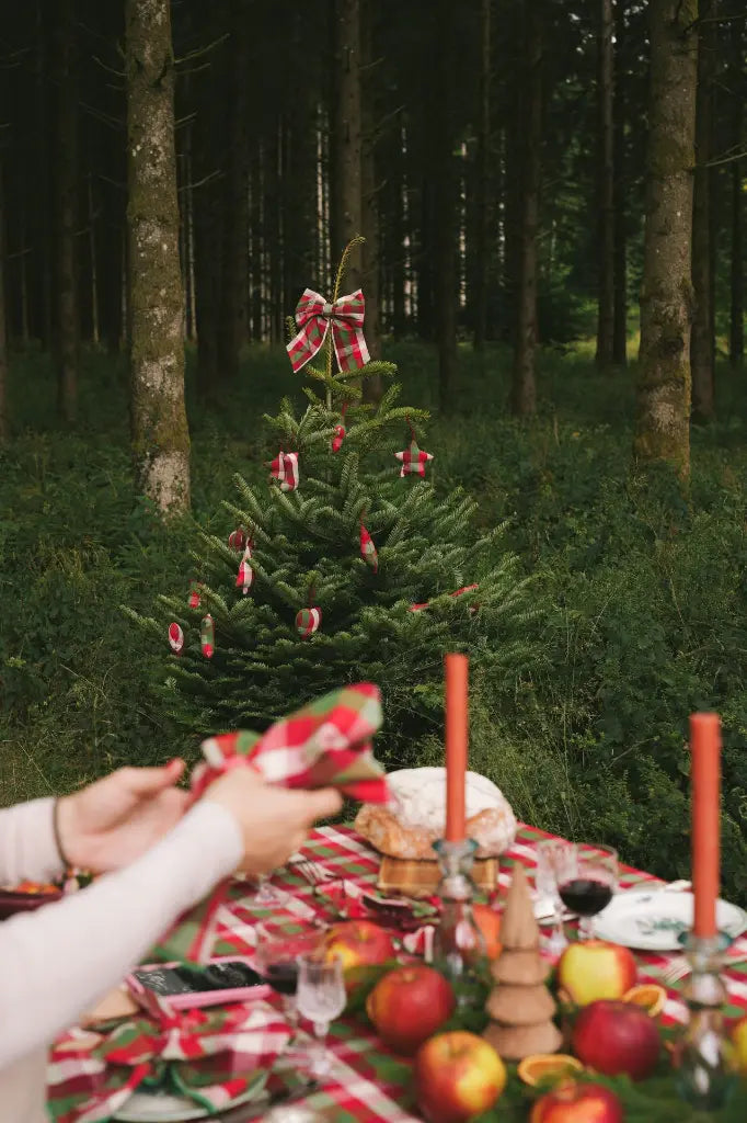 Kerstversiering Kantine Chili (Set van 4)