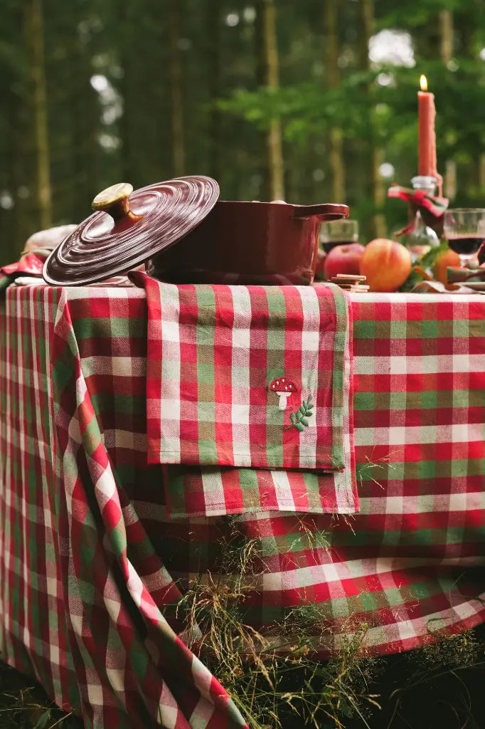 Keukenhanddoeken Kantine Chili (Set van 2)