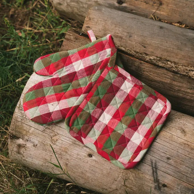 Ovenwanten Potter Green & Kantine Chili