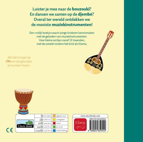Geluidenboekje - Muziek - instrumenten van overal