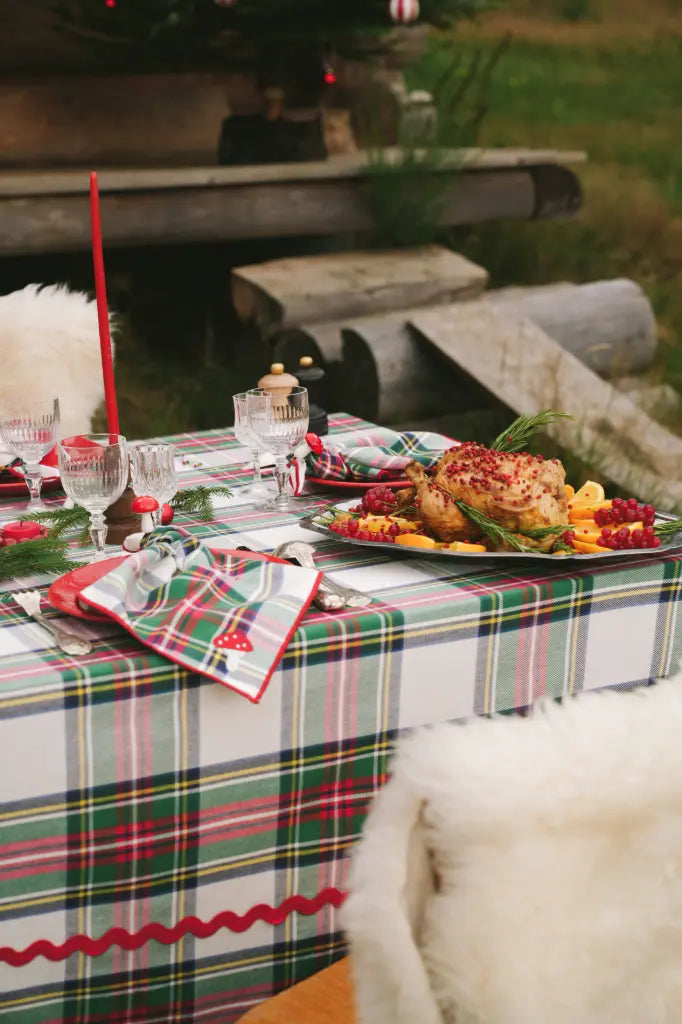 Tafelkleed Highland Snow