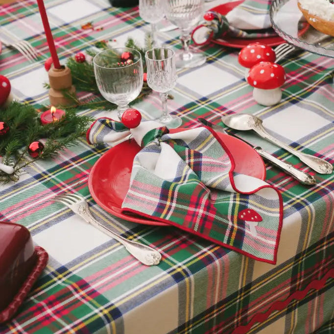 Servetten Highland Snow (Set van 2)