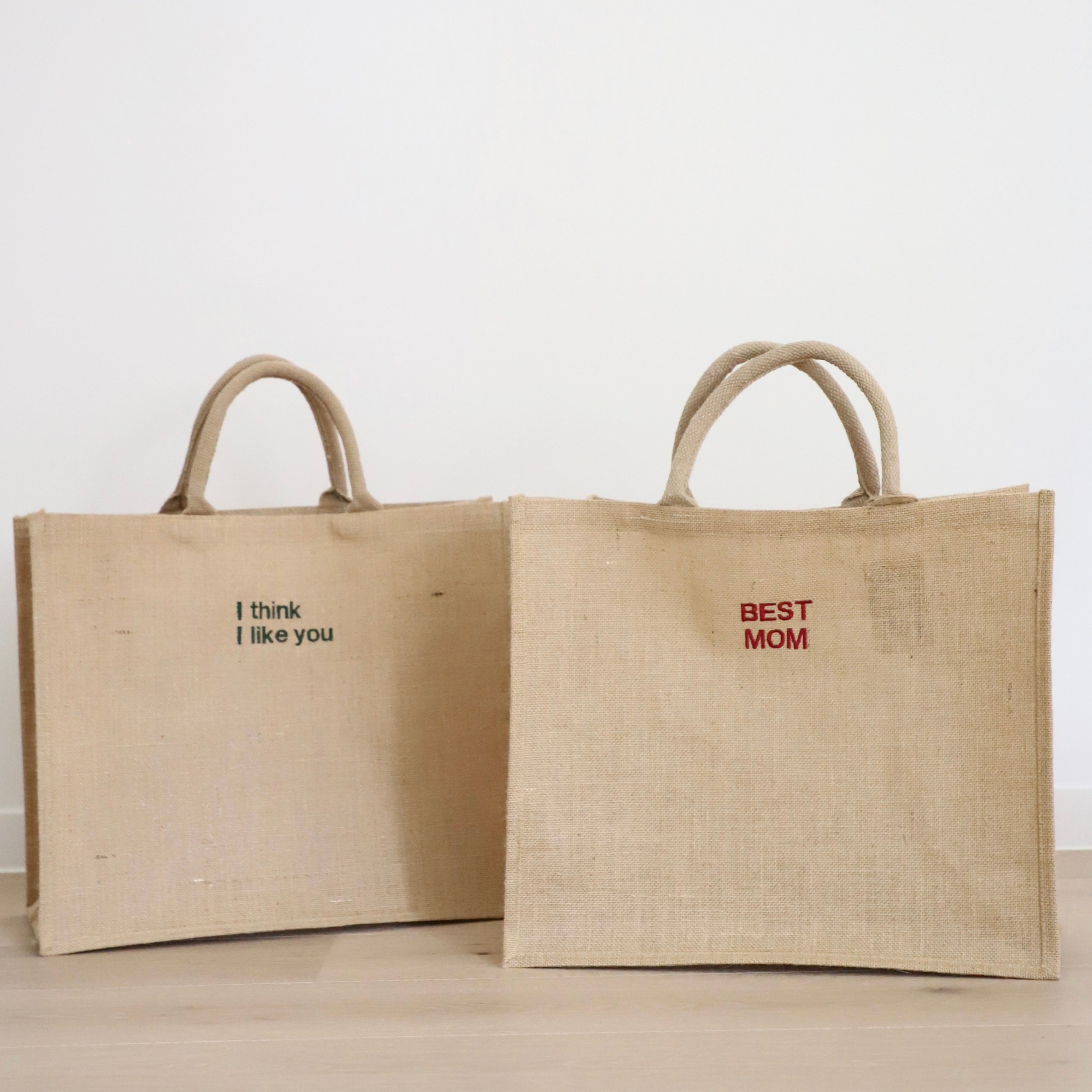 Jute Shopping tas - S/M/L