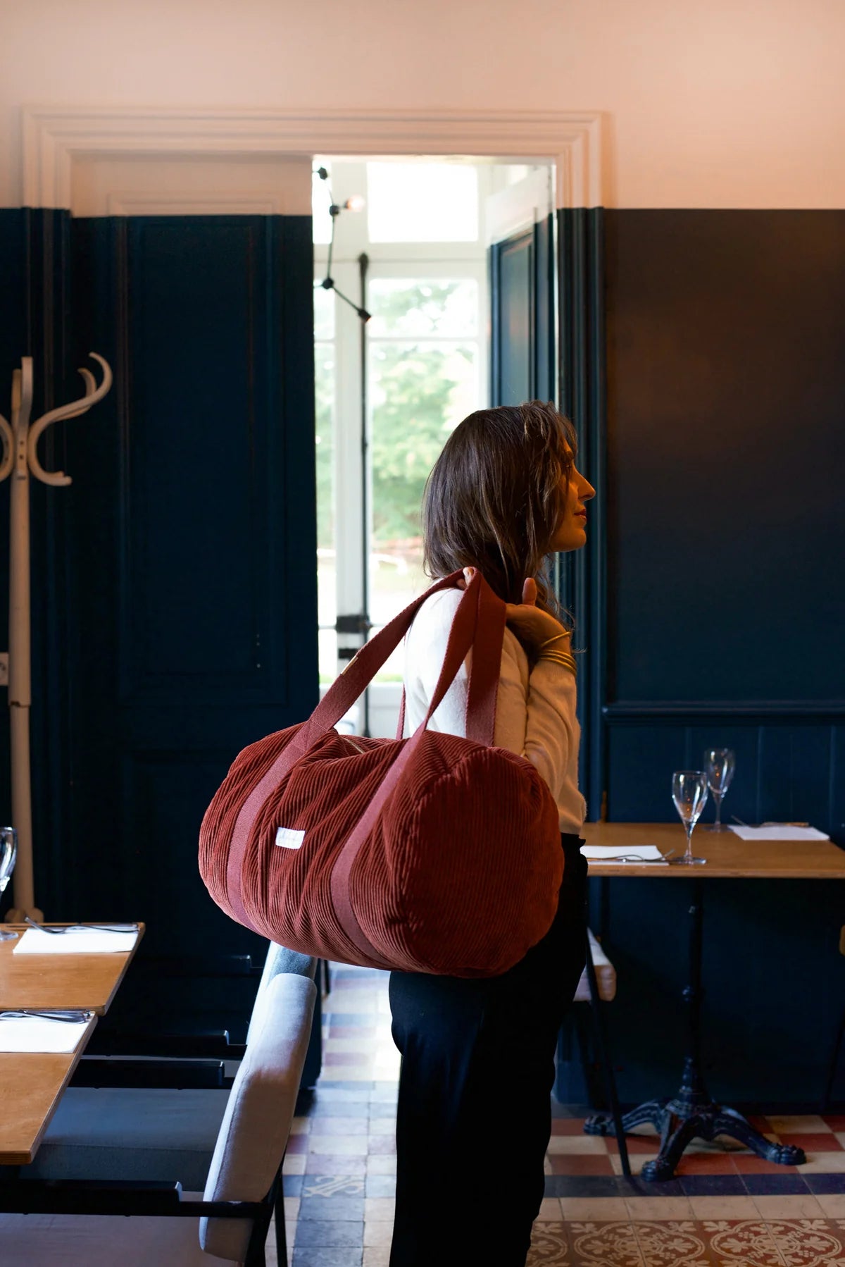 Weekendtas corduroy - Les Pensionnaires