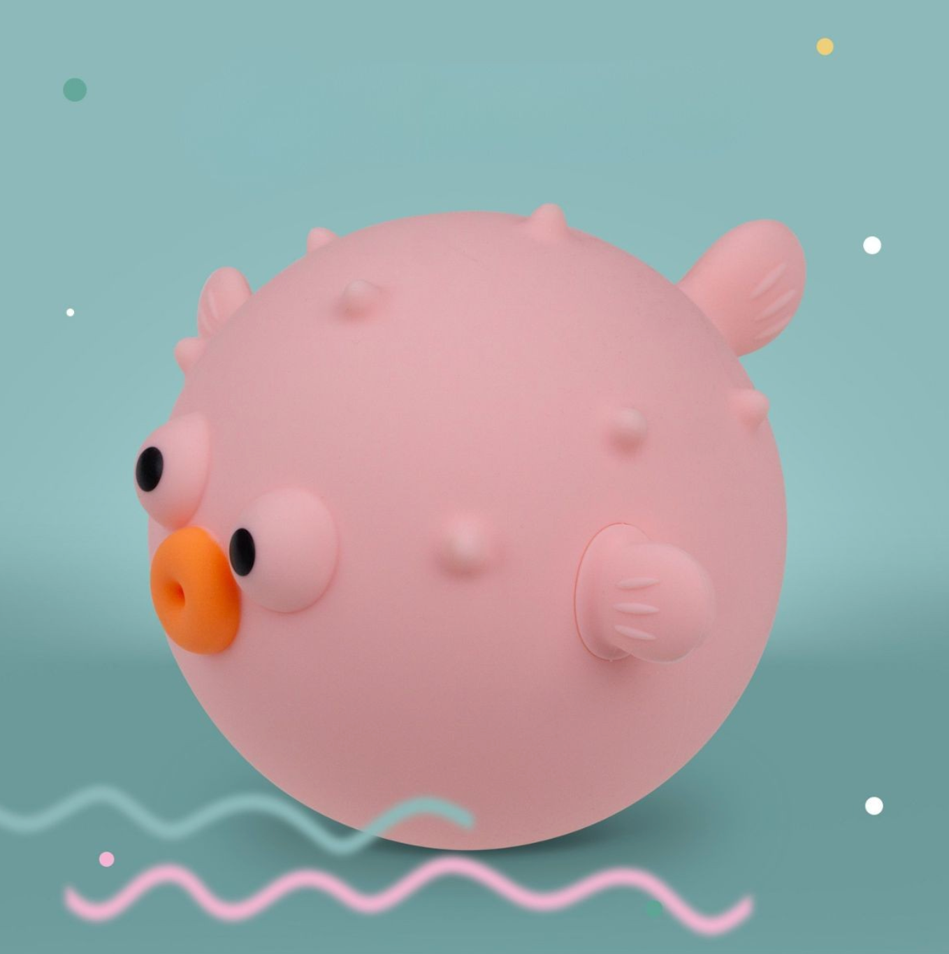 Nachtlamp Blow Fish Pink - Mary's