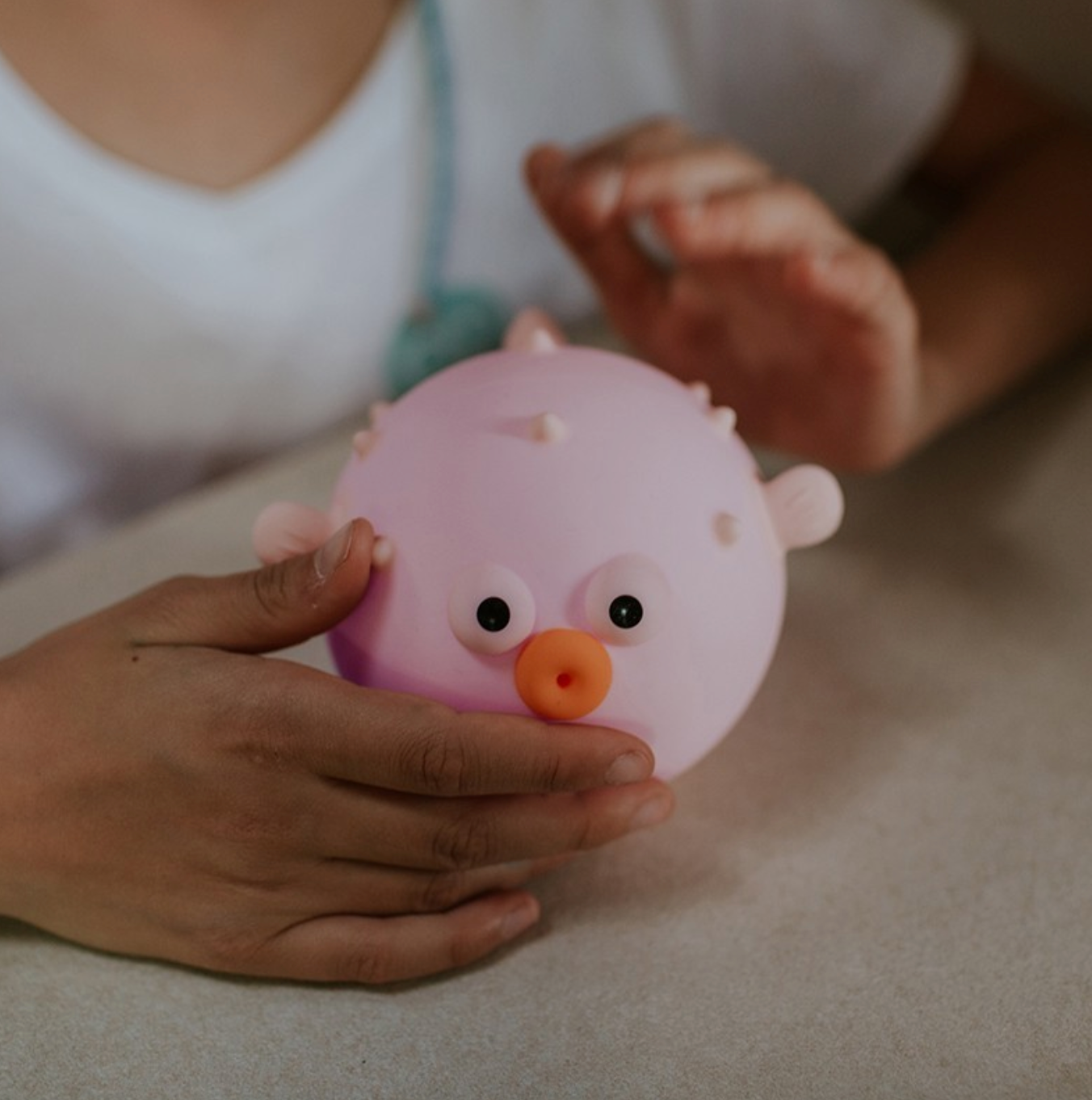 Nachtlamp Blow Fish Pink - Mary's