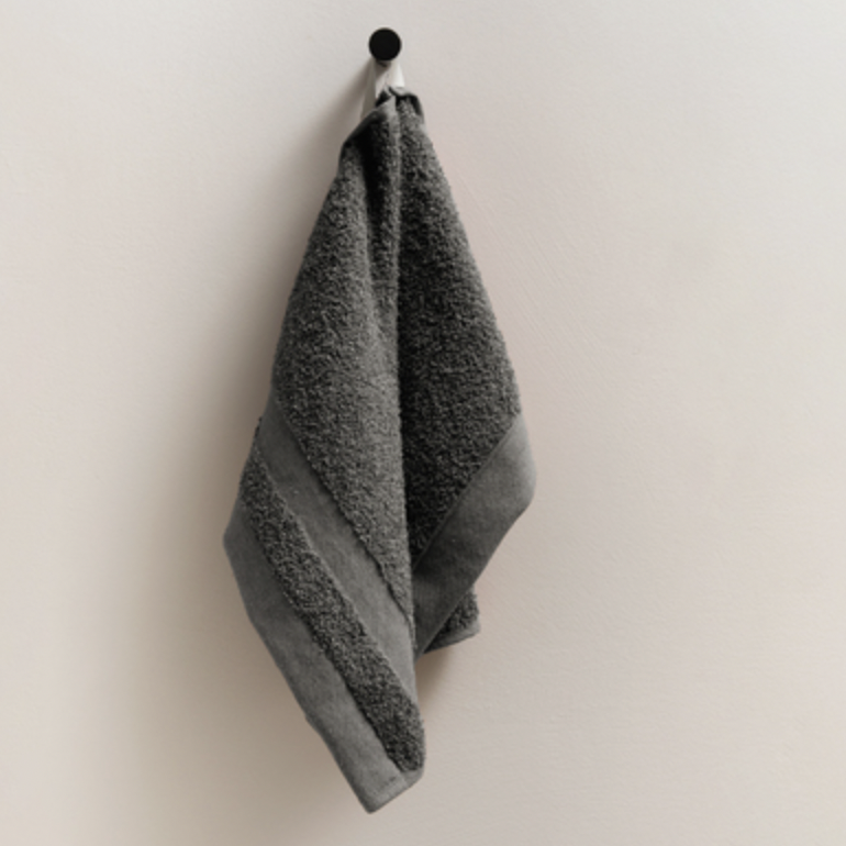 Gastendoekje iron grey - 32x50cm