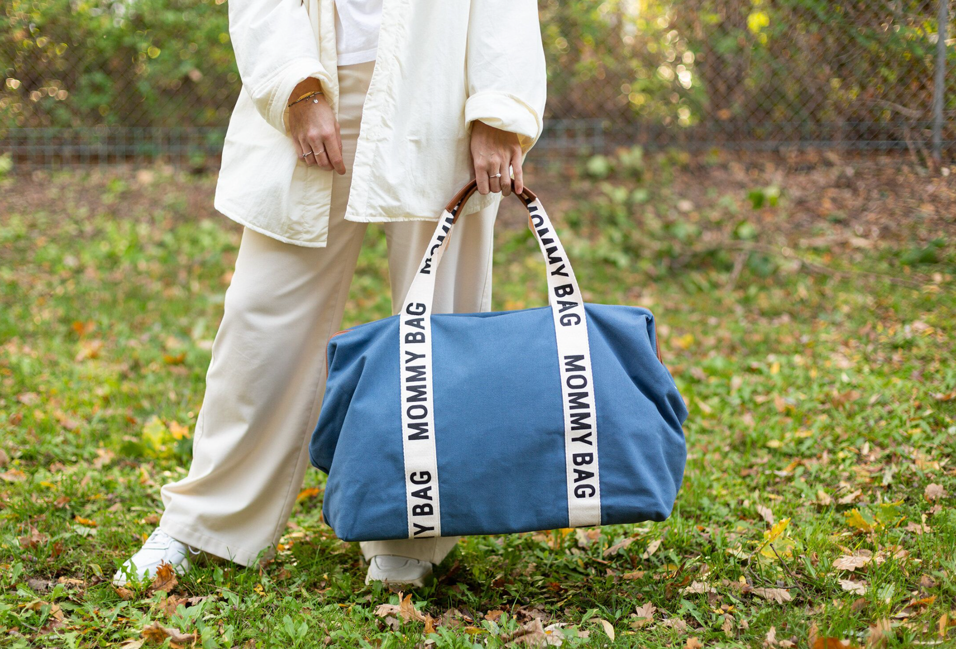 Mommy Bag verzorgingstas - Signature Canvas Indigo