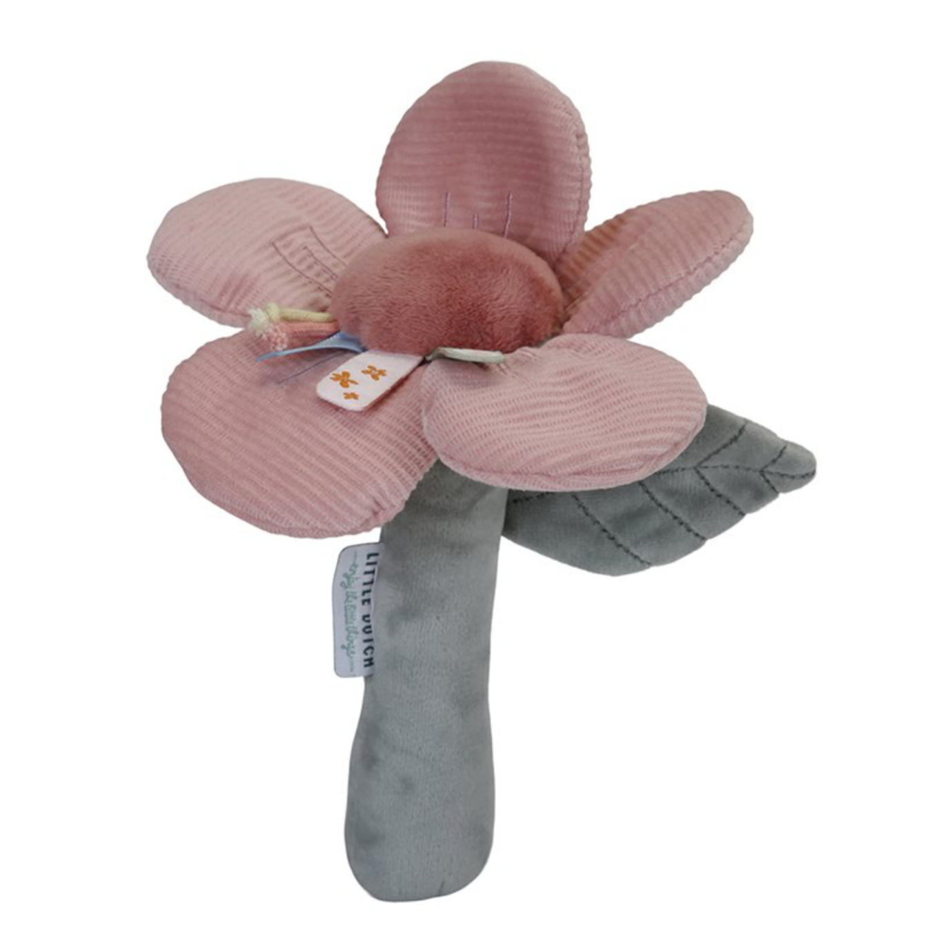 Little Dutch Rammelaar Roze Bloem