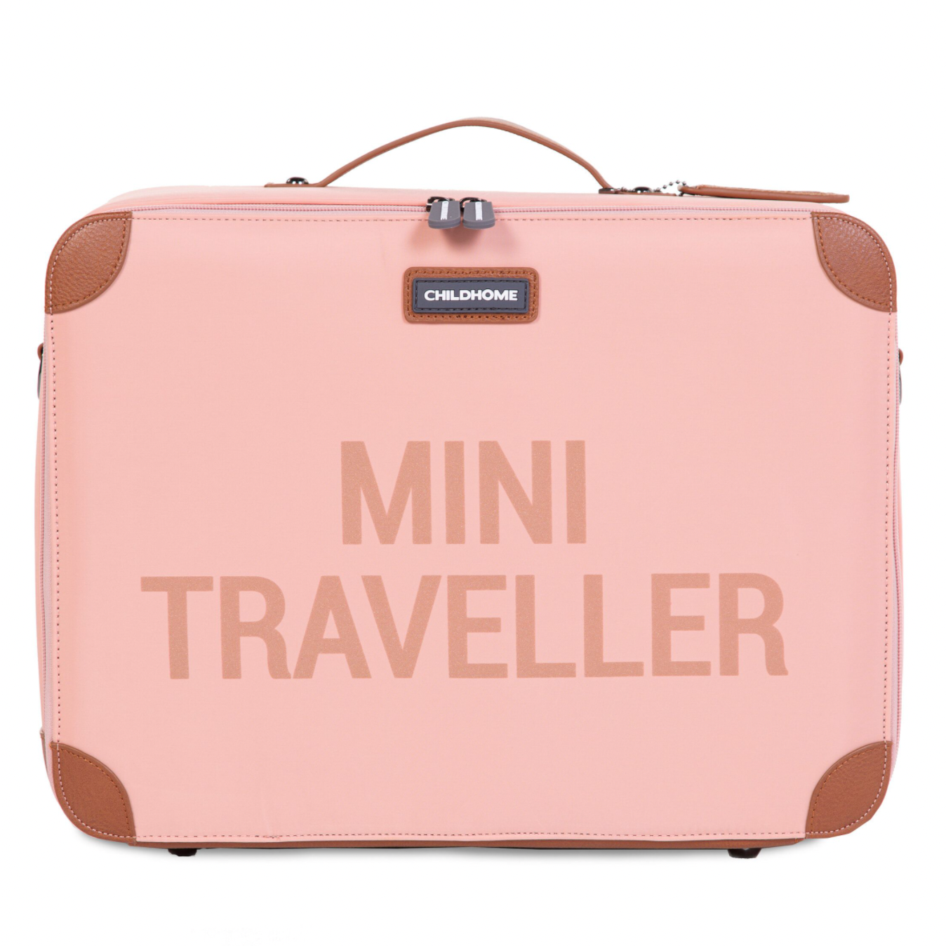 Mini Traveller Kinderkoffer - roze koper - Childhome
