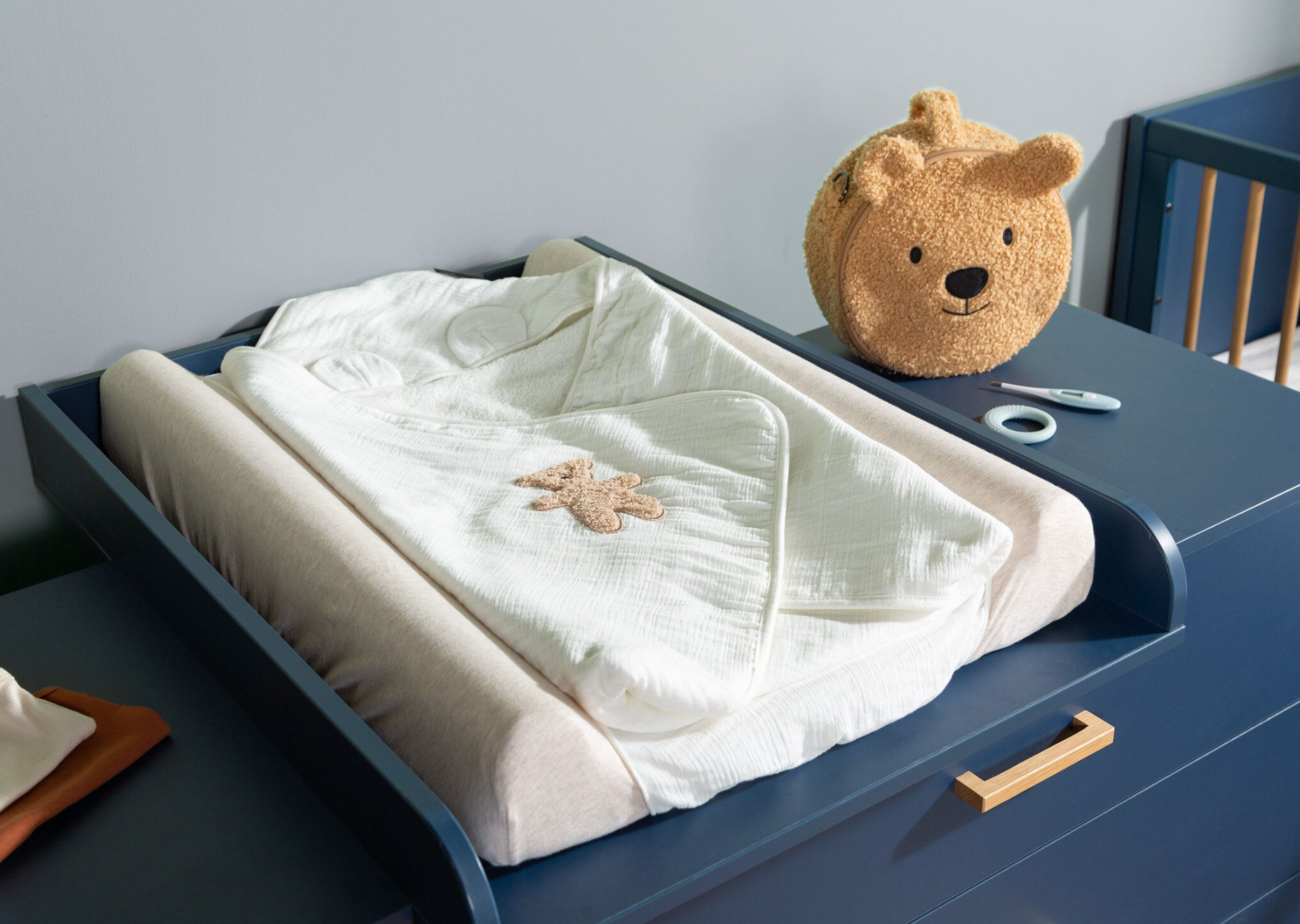 Badcape Jersey Mousseline teddy - Childhome