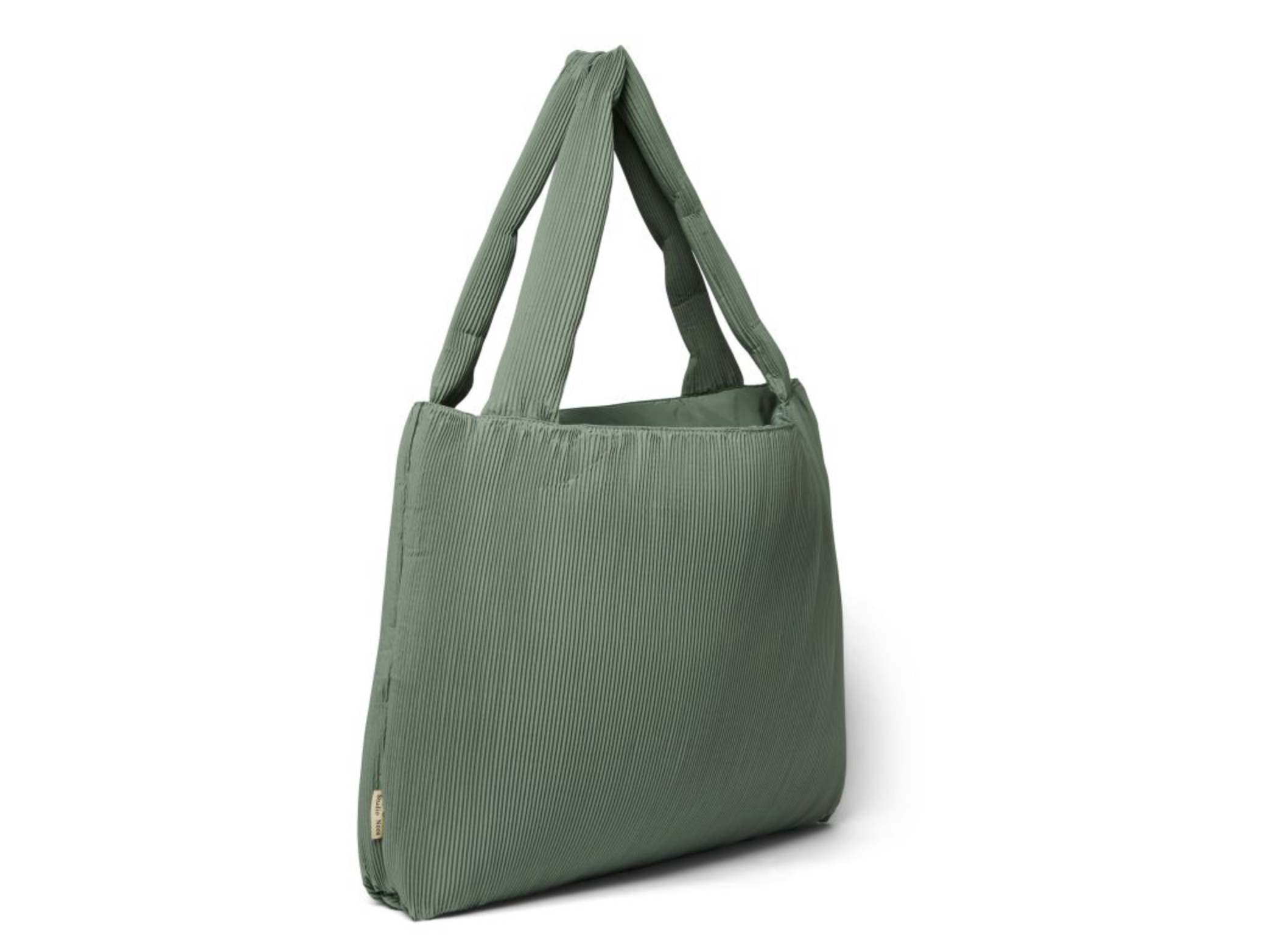 Green wrinkle mom-bag - Studio Noos