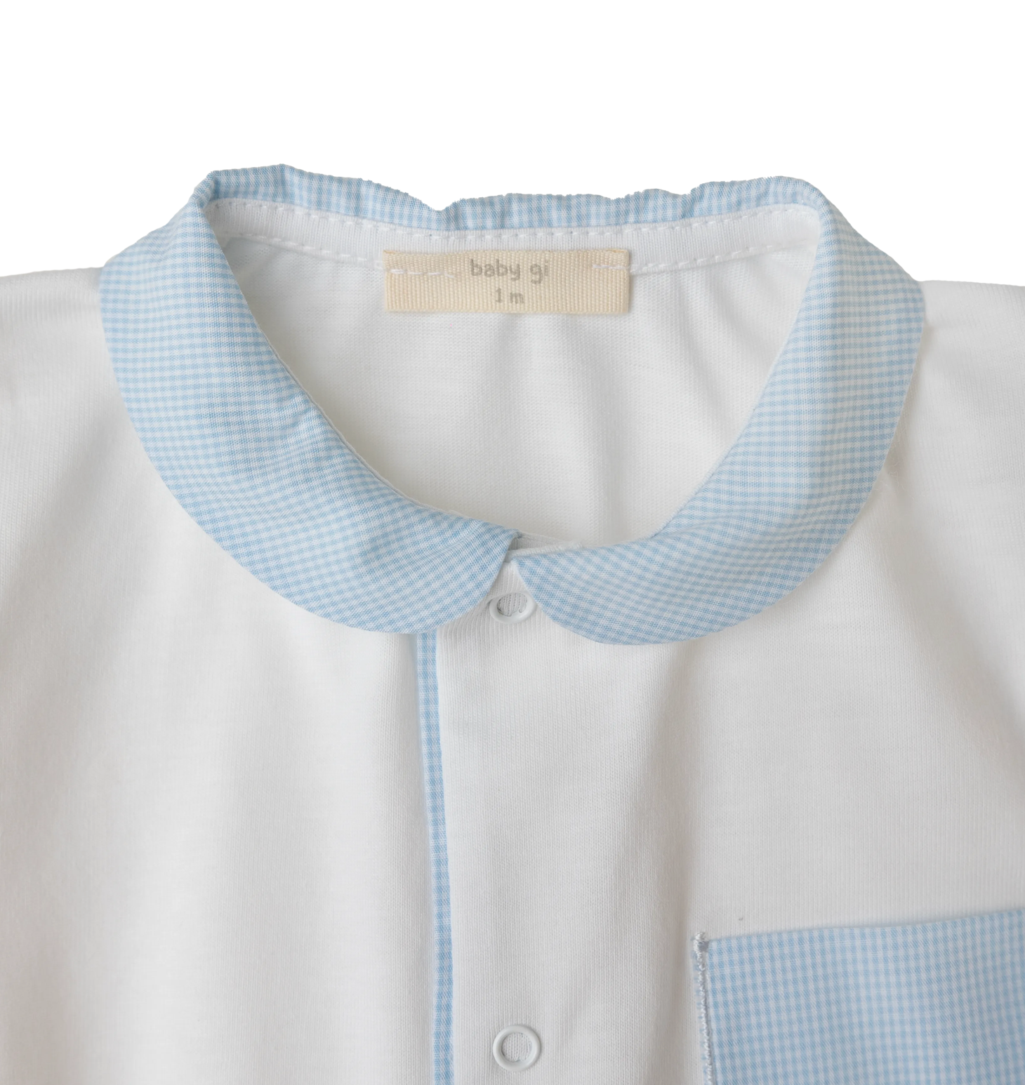 Body vichy blauw - Baby Gi