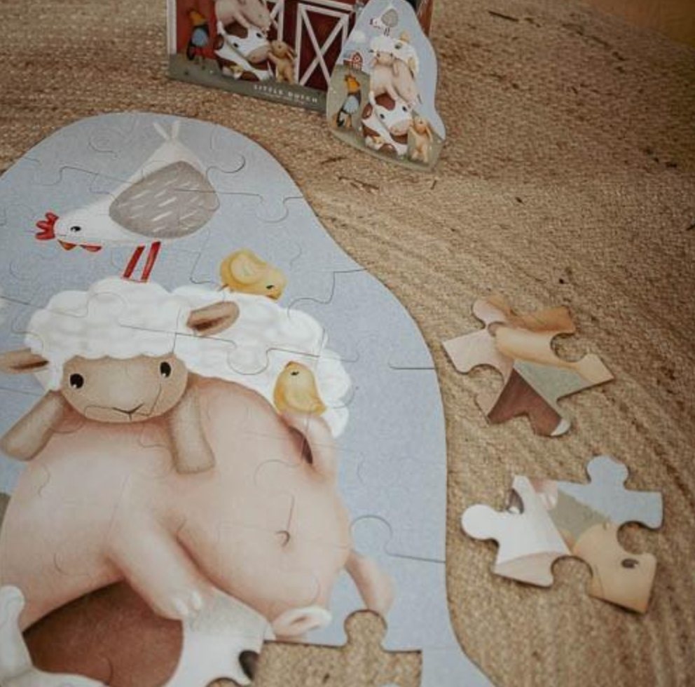 Vloerpuzzel Little Farm - Little Dutch
