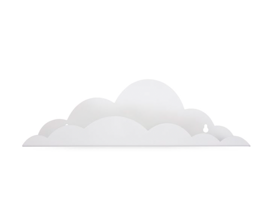 Wandrek Wolk - Metaal Wit