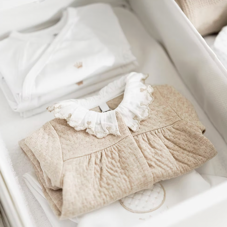 Babypakje beige girl - First