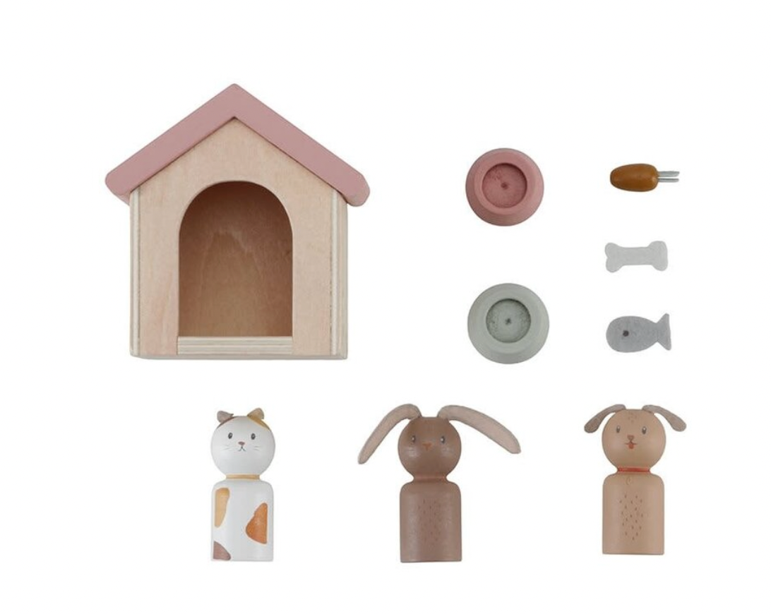 Poppenhuis Aanvulset - Huisdieren - Little Dutch