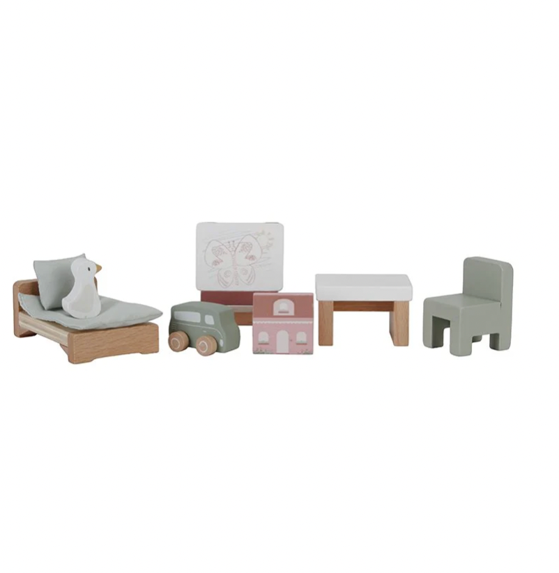 Poppenhuis Aanvulset - kinderkamer - Little Dutch