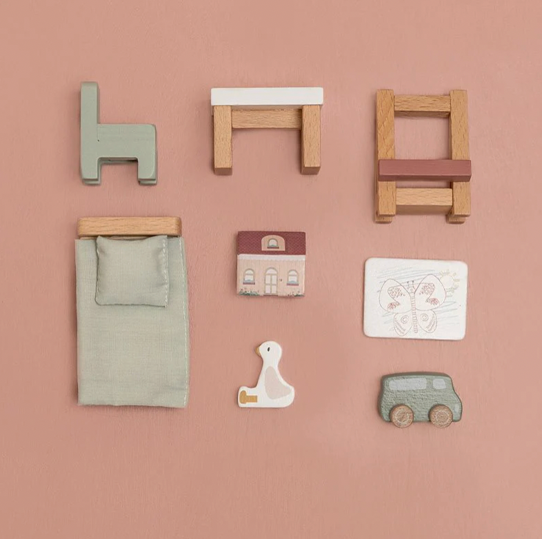 Poppenhuis Aanvulset - kinderkamer - Little Dutch