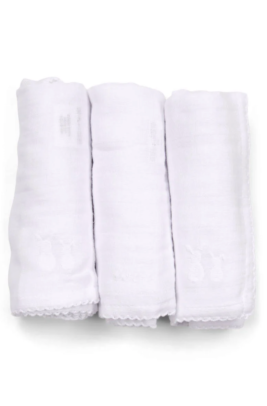 Set van 3 hydrofiele doekjes - Poetree Kids