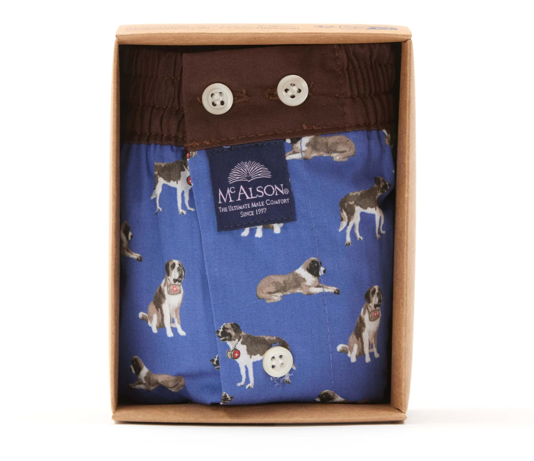 Mc Alson M5241 - Saint Bernard blue & brown