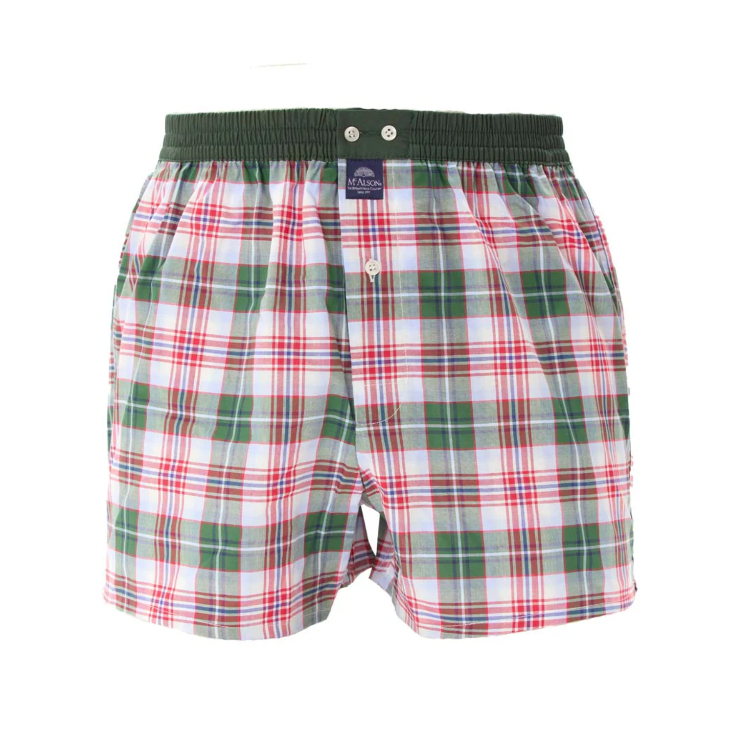 Mc Alson M5230 - Tartan green, red & light blue