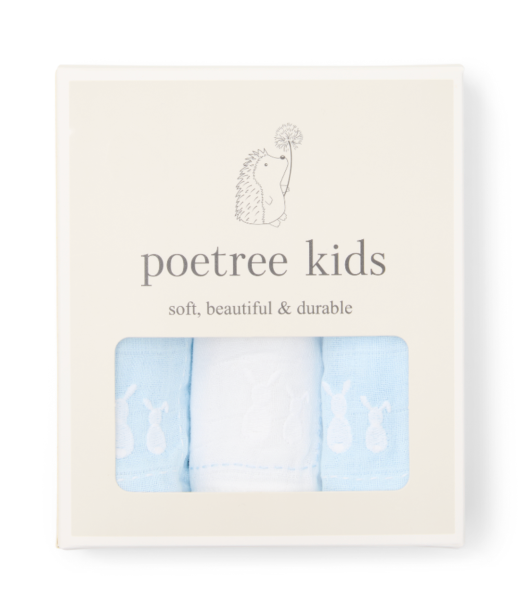 Hydrofiele doekjes set van 3 - Poetree Kids