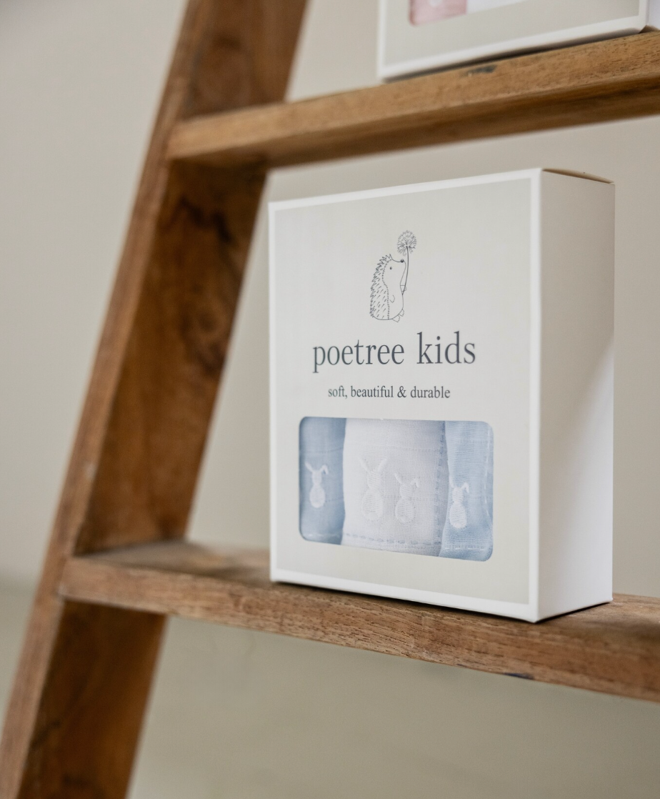 Hydrofiele doekjes set van 3 - Poetree Kids